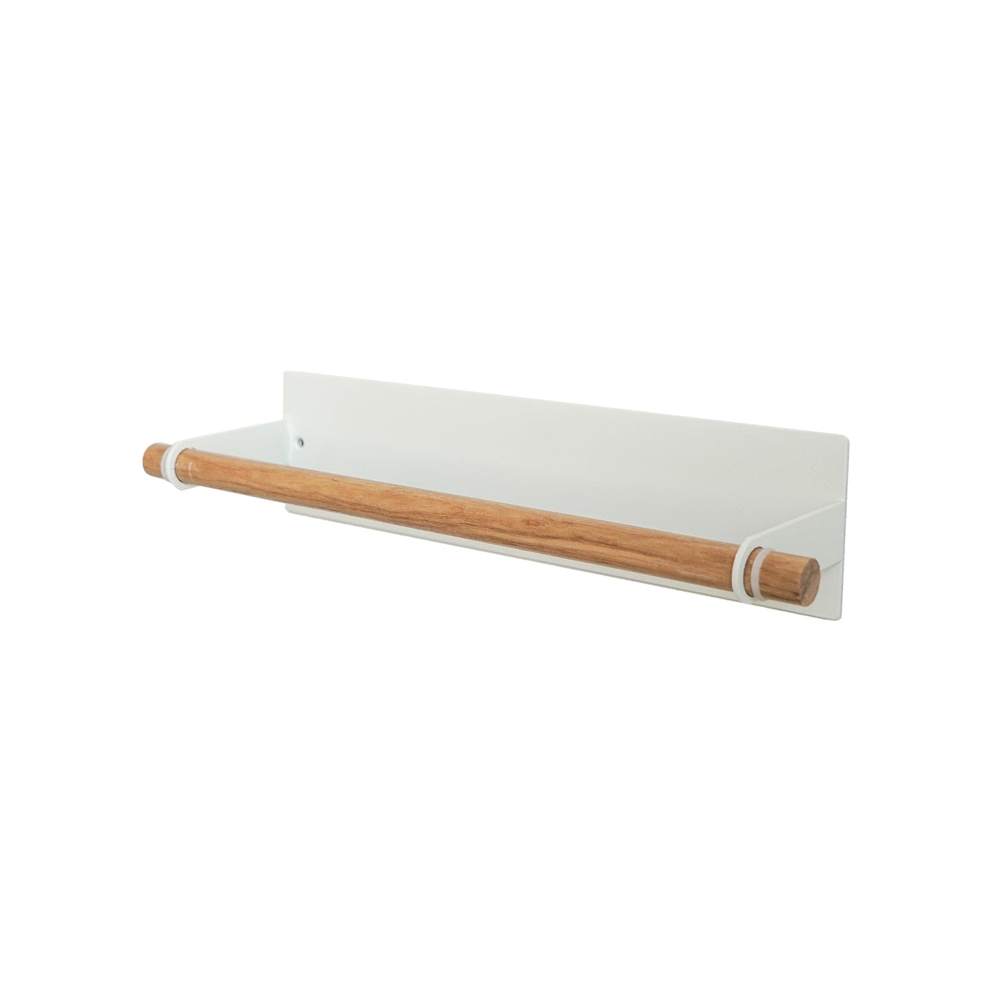 Magnetic Kitchen Towel Hanger - Two Sizes - Steel + Wood